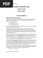 Opendss Loadshape Usage (Version 7.3.3) May 15, 2010: New Ways To Enter Array Data