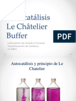 Autocatálisis Le Châtelier Buffer