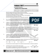 Subjective Questions: Capacitance