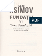 Zorii Fundatiei - Isaac Asimov