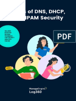 Abc'S of DNS, DHCP, and IPAM Security: Includes Effective Defense Techniques That Security Analysts Can Use