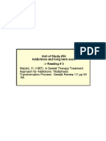 5.matzko, H. (1997) .AGestaltTherapyTreatmentApproachforAddictions - MultiphasicTransformation Process'. Gestalt Review 1 - 1 PP 34-56.