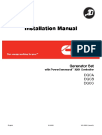 Installation Manual: Generator Set