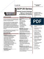 GCP-20 Series: Genset Control Package Mains & Generator Protection & Control
