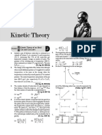 Kinetic Theory of an Ideal Gas and Gas Laws
