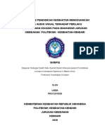 Diajukan Sebagai Salah Satu Syarat Dalam Menyelesaikan Pendidikan Jurusan Kebidanan Diploma IV Bidan Klinik Politeknik Kesehatan Kendari