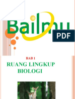 Bab 1 Ruang lingkup biologi