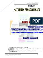 Modul TIK SMP Kelas 7 Semester 2