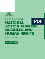 Pakistan's First Five-Year National Action Plan on Business and Human Rights (2021-2026