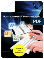 Workbook Write Simple Documents