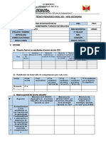 Informe Técnico Pedagógico Anual 2021 Nivel Secundaria