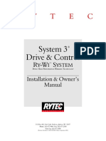 System 3 Install Owner S 12 18 09