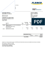 Factura Fiscala Lenuta Simion: S.C. Flanco Retail S.A