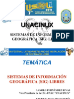 Sistemas de Información Geográfica SIG VII Flisol