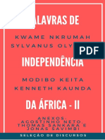 Palavras de Independência da África II- Nkrumah, Olympio, Keita e Kaunda.pdf · versão 1