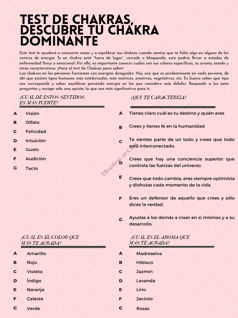 Gratis Chakra Analyse/Test _ Chakren Test Kostenlos – NINE