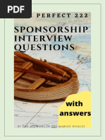 Sonsorship Interview Questions