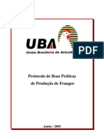 Protocolo de Boas Praticas de Producao de Frangos