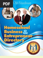 Download 2011 Homeschool Business  Entrepreneur Directory by The Old Schoolhouse Magazine SN55293020 doc pdf
