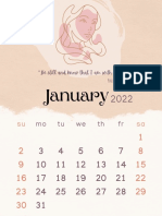 Calendar 2022 