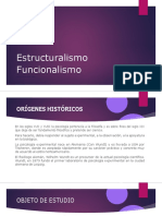 Estructuralismo - Funcionalismo