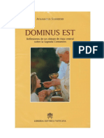 Dominus Est -Athanasius Schneider