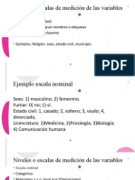 Sesión 6.3 Niveles de medición de una variable