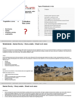 Wastelands - Rocky Outcrops and Land Affected by Salinity