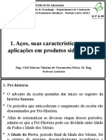 Aços, Suas Características e Suas Aplicações em Produtos Siderúrgicos