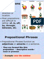 Prepositional Phrases