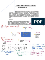 Problemas Balance de Materia en Sistemas No Reaccionantes Prof. Ronal Portales