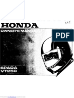 Honda Spada - VT250
