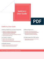 SafeEntry User Guide