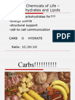 Carbs and Lipids: Energy Sources and Structural Components