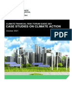 Case Studies On Climate Action: Climate Financial Risk Forum Guide 2021