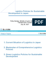 Green Logistics Policies For Sustainable Development in Japan