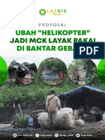 Ubah Helikopter Jadi MCK Layak Pakai Di Bantar Gebang