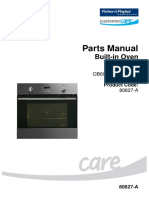 Parts Manual: Built-In Oven