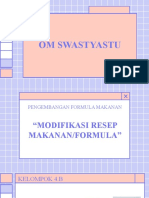 Modifikasi Resep Makanan Dan Formula KLP 4b