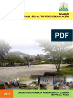 2015 - Analisis Mutu Pendidikan Aceh