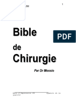 Bible de Chirurgie Par Dr. Mossio & Guy Tuba