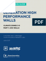 Next Generation High Performance Walls: Construction Guide