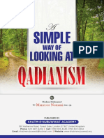 A Simple Way of Looking at Qadianism