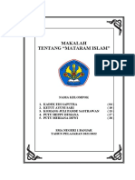 Makalah Mataram Islam