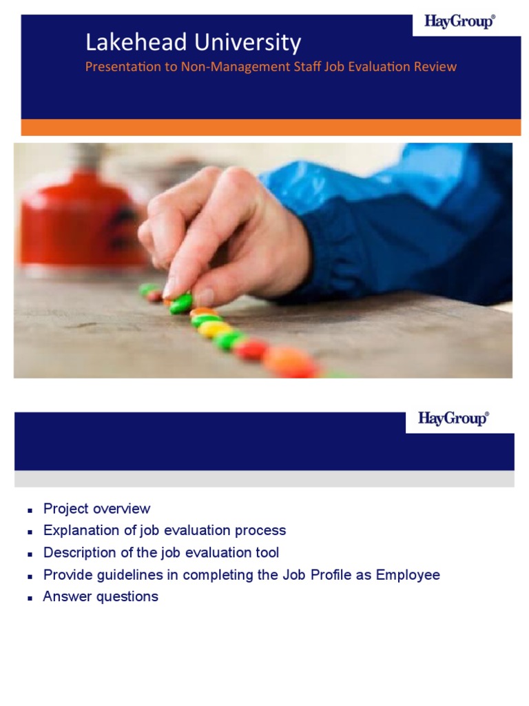 Hay Group Guide Chart Profile Method of Job Evaluation | PDF ...