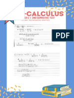 Pre-Calculus - 2nd Summative Test - 2nd Quarter