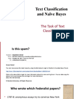 Text Classification and Naïve Bayes