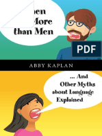 Women Talk More Than Men and Other Myths About Language Explained