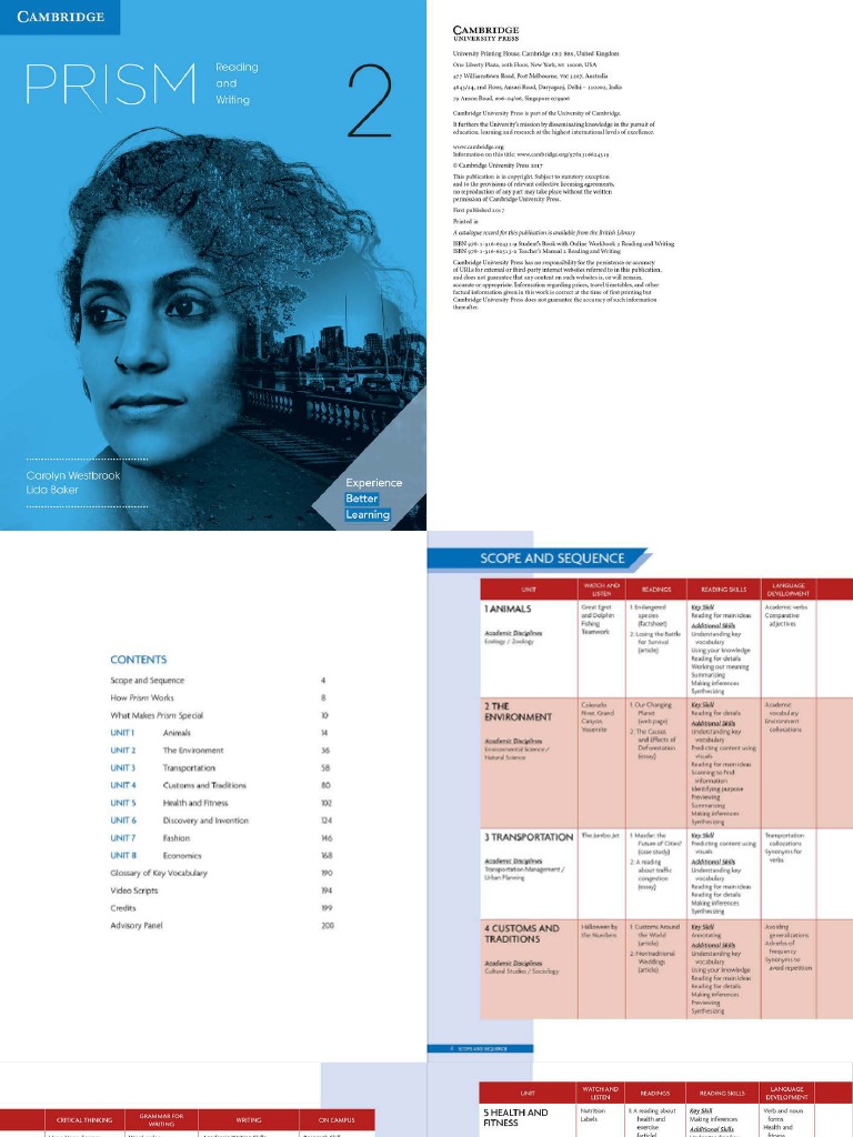 Prism 2 Reading and Writing Presentation PDF