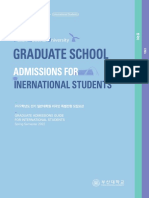 Graduate School: Admissions For